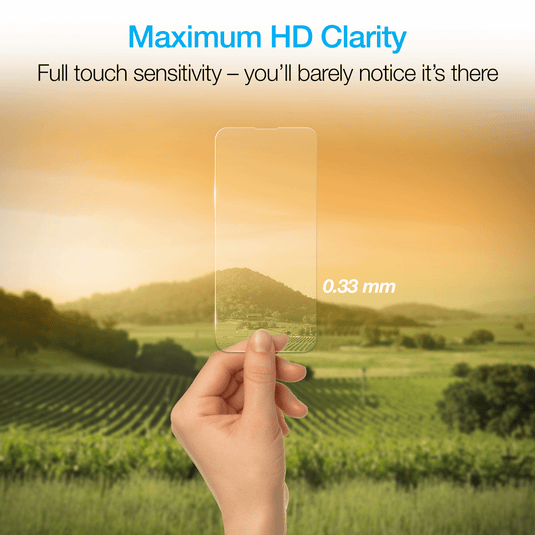 Naztech IntelliShield HD Tempered Glass 25pc Bundle Kit for iPhone 15 Plus