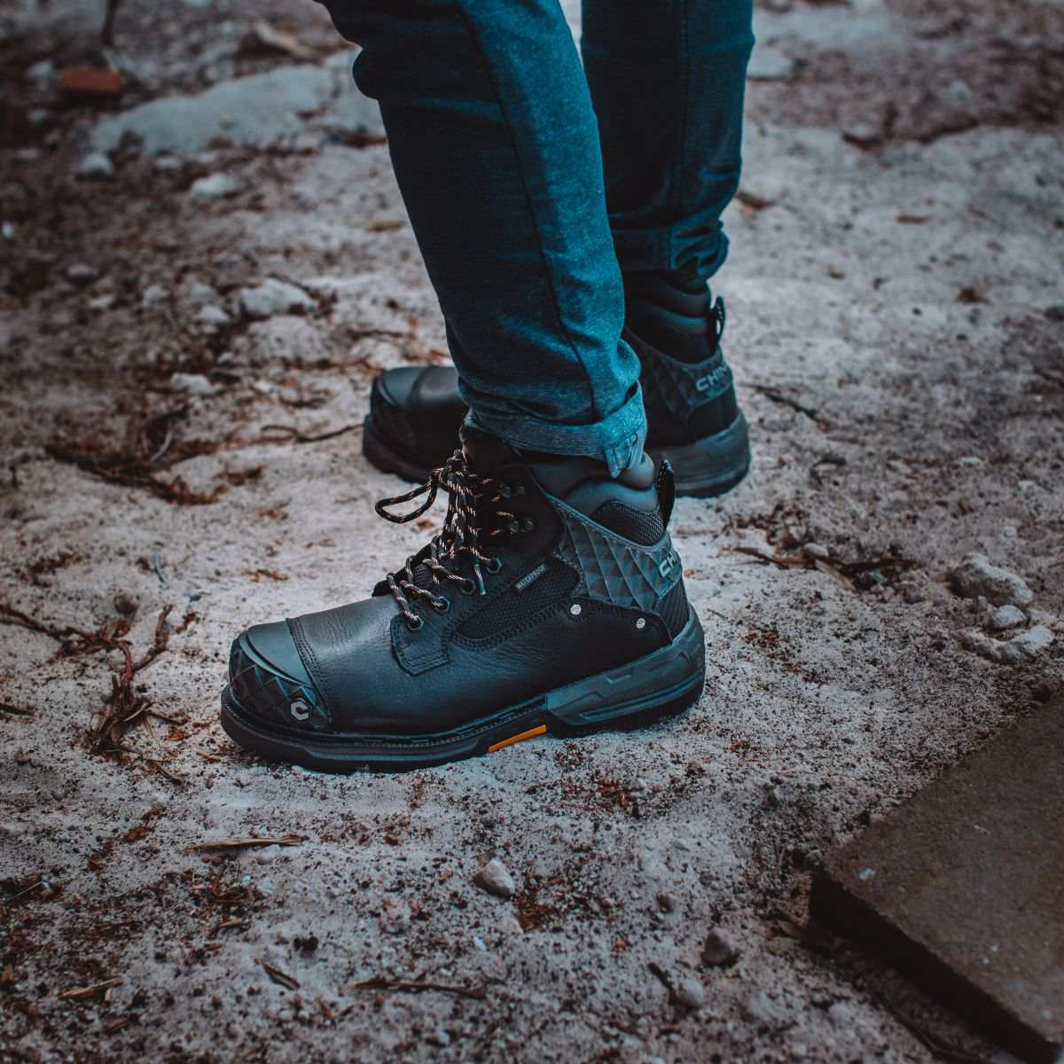Pallet Jack 6" Composite Toe Waterproof Work Boot – Black - Skoutley Outdoors LLC