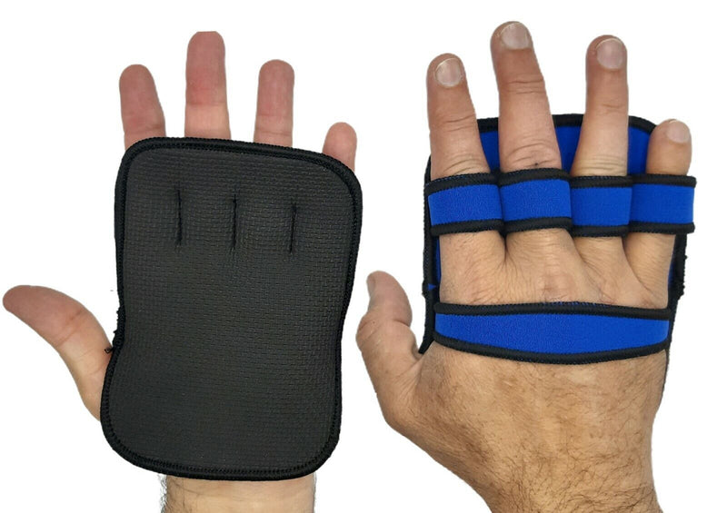 Load image into Gallery viewer, MRX Weightlifting gloves pads gripping Weight Lifting Hand Support
