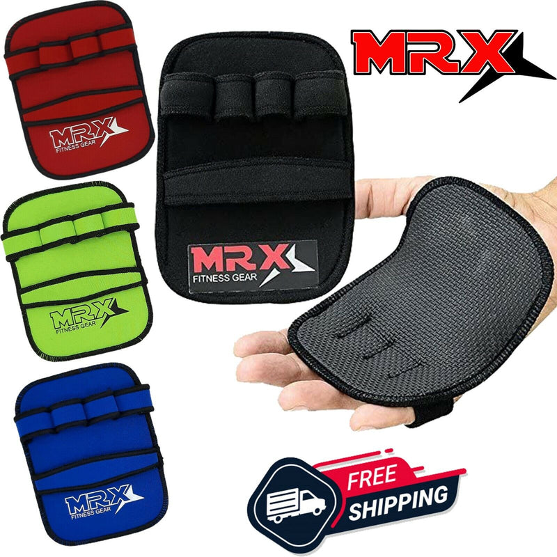 Load image into Gallery viewer, MRX Weightlifting gloves pads gripping Weight Lifting Hand Support
