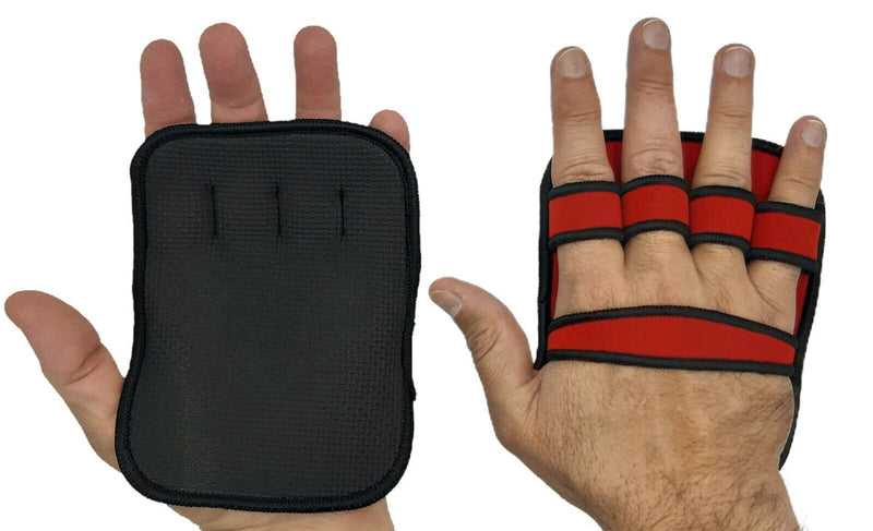 Load image into Gallery viewer, MRX Weightlifting gloves pads gripping Weight Lifting Hand Support
