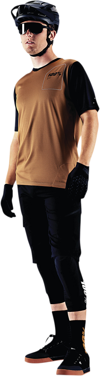 Load image into Gallery viewer, 100% Ridecamp Jersey - Terracotta/Black - XL 40027-00018
