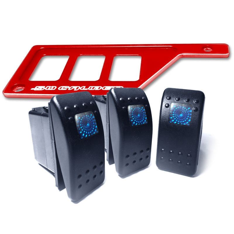 Load image into Gallery viewer, RZR XP1000 Left Side 3 Switch Dash Panel
