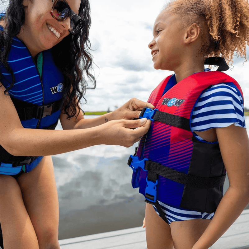 Load image into Gallery viewer, WOW Watersports Vis-Wave Child Life Vest
