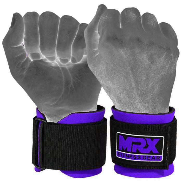 Load image into Gallery viewer, MRX Weight Lifting Wrist Straps Lifting Wrap Gym Bodybuilding Workout
