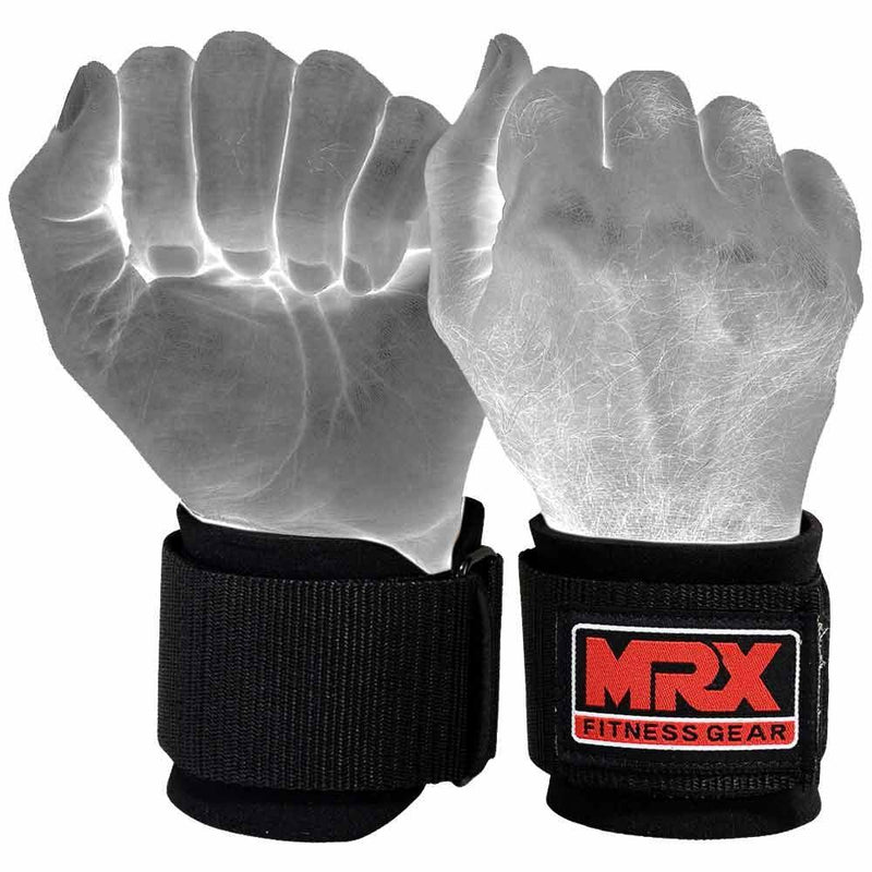 Load image into Gallery viewer, MRX Weight Lifting Wrist Straps Lifting Wrap Gym Bodybuilding Workout
