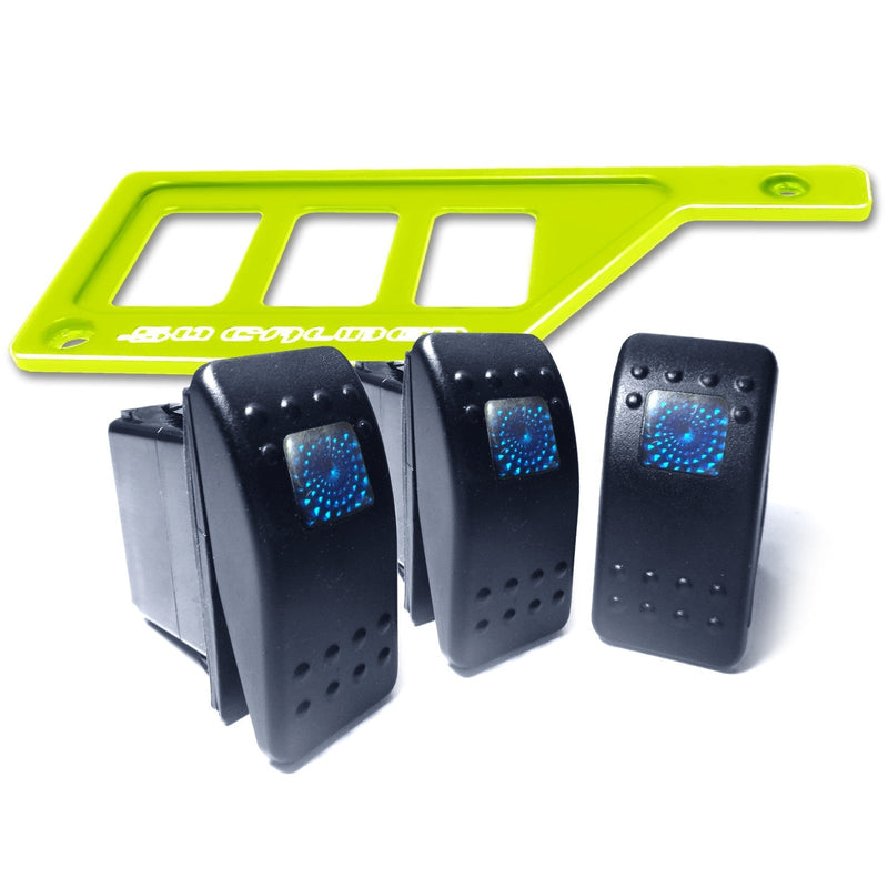 Load image into Gallery viewer, RZR XP1000 Left Side 3 Switch Dash Panel
