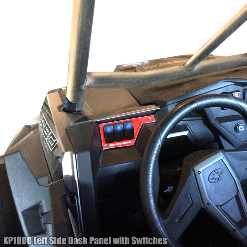 Load image into Gallery viewer, RZR XP1000 Left Side 3 Switch Dash Panel
