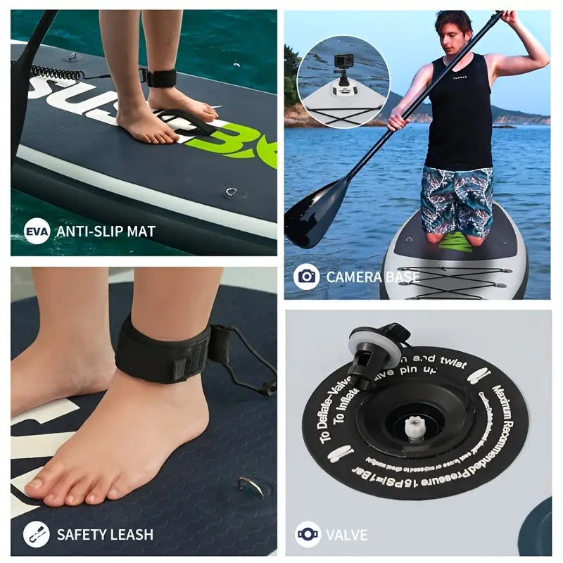 Load image into Gallery viewer, 2025 Hurricane-Ready SUP Board｜10ft Inflatable Surf/Yoga Hybrid｜Free 8-Premium Kit｜Military-Grade Deck｜300lbs Capacity｜Labor Day Sale $80 OFF
