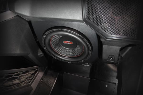 Load image into Gallery viewer, 2020-2023 Polaris RZR Pro Under-Dash 10in Subwoofer Enclosure for Ride Command
