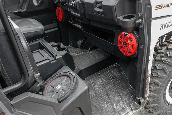Load image into Gallery viewer, 2018-2024 Polaris Ranger XP1000 10in Subwoofer for Ride-Command
