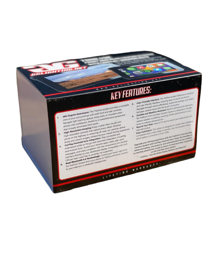 Load image into Gallery viewer, TrailVue Front and Rear Camera System with Carplay/Android Auto
