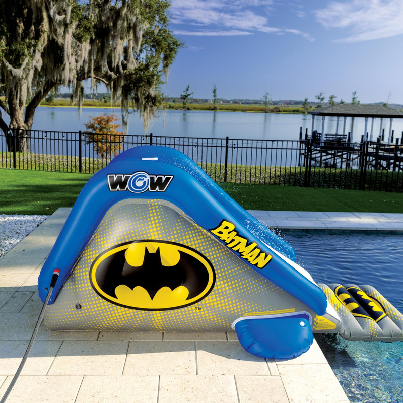 Load image into Gallery viewer, WOW Sports DC Comics Batman Large Inflatable Pool Slide
