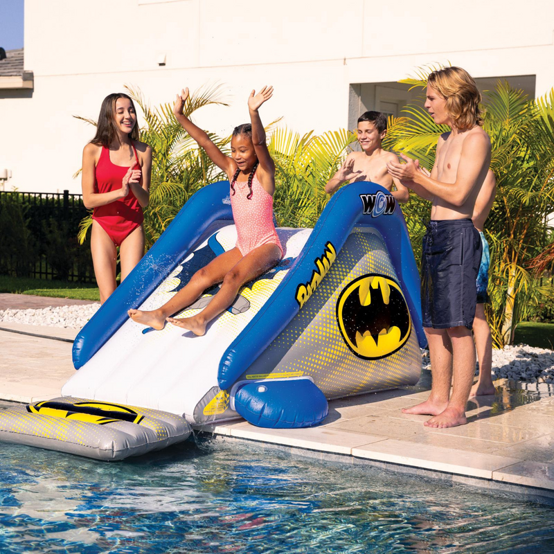 Load image into Gallery viewer, WOW Sports DC Comics Batman Large Inflatable Pool Slide
