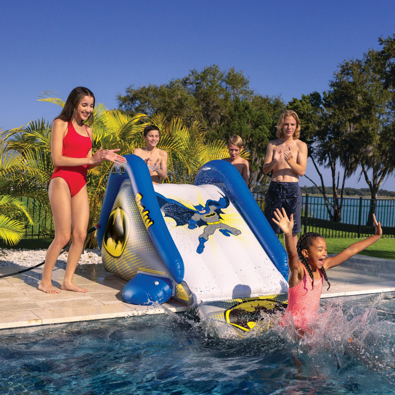 Load image into Gallery viewer, WOW Sports DC Comics Batman Large Inflatable Pool Slide
