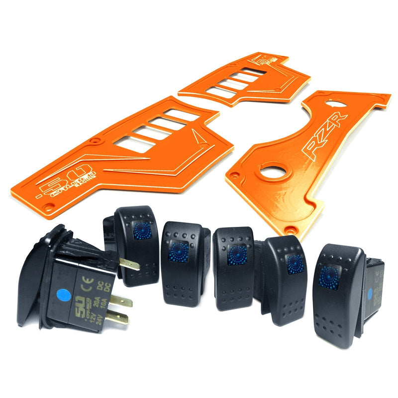 Load image into Gallery viewer, RZR XP1000 8 Switch Dash Panel
