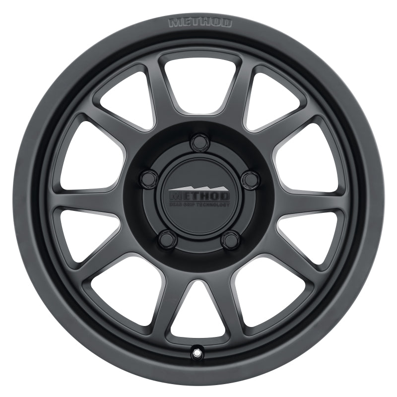 Load image into Gallery viewer, Method MR702 17x8.5 0mm Offset 5x5 71.5mm CB Matte Black Wheel
