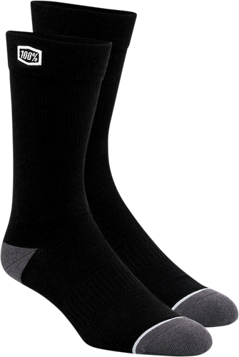 100% Solid Socks - Black - Small/Medium 20050-00000