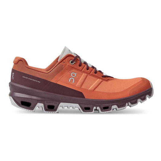 Men's On Cloudventure 3, Flare/Mulberry, 11.5 D Medium - Skoutley Outdoors LLC