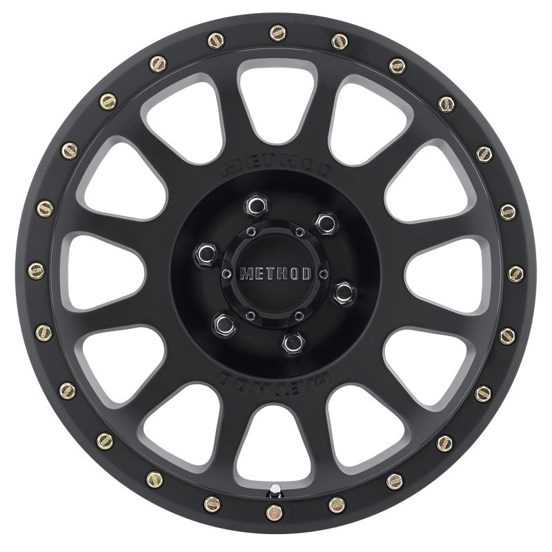 Load image into Gallery viewer, Method MR305 NV 18x9 0mm Offset 6x5.5 108mm CB Matte Black Wheel
