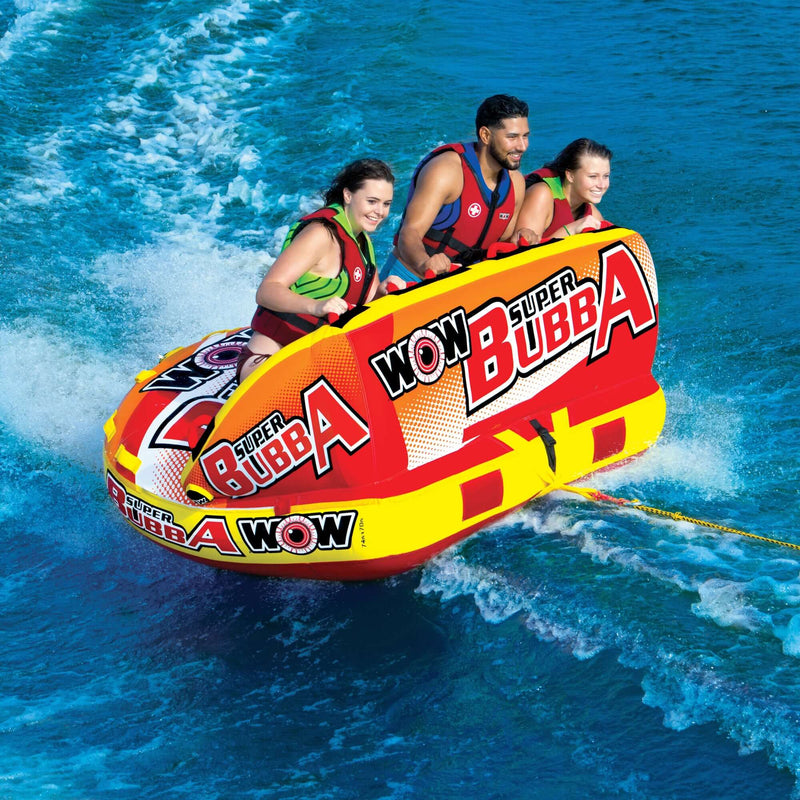 Load image into Gallery viewer, WOW Watersports Super Bubba Hi Vis Towable
