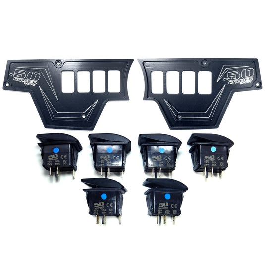 RZR XP1000 8 Switch Dash Panel
