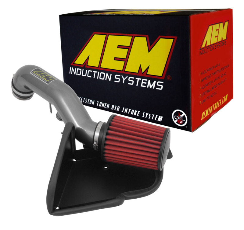 Load image into Gallery viewer, AEM Induction AEM Cold 2015-2016 Audi A3 L4-2.0L F/I Silver Cold Air Intake 21-802C
