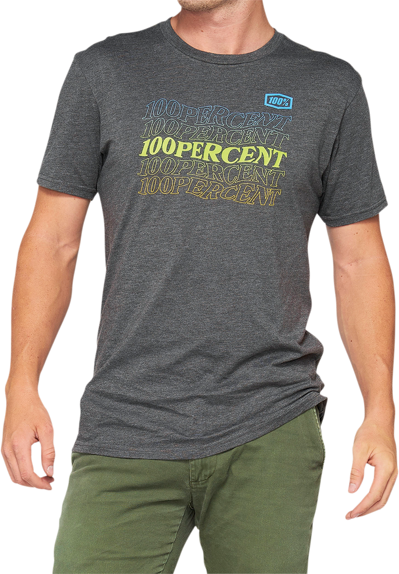 Load image into Gallery viewer, 100% Silva T-Shirt - Heather Charcoal - Small 32132-052-10
