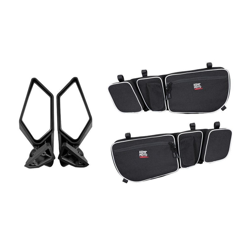 Load image into Gallery viewer, Rear View Side Mirrors &amp; Door Strorage Bags for Can Am Maverick X3
