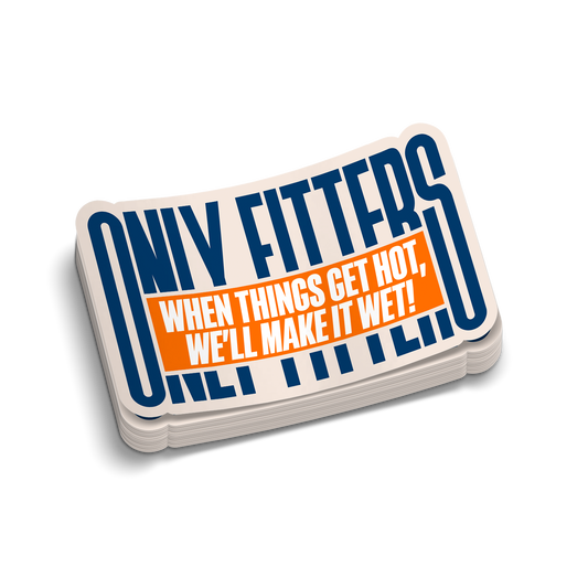 Only Fitters - Hard Hat Decal