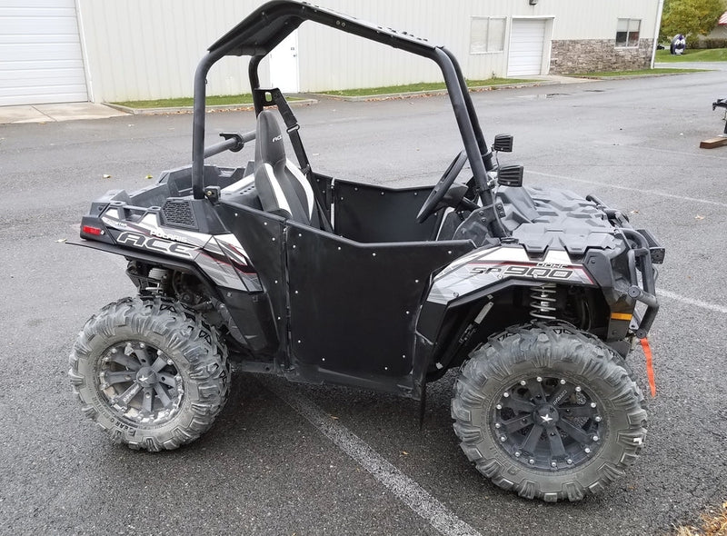 Load image into Gallery viewer, Polaris ACE 2014-2017 all models Mud Flaps / Fender Extensions, Front &amp; Rear
