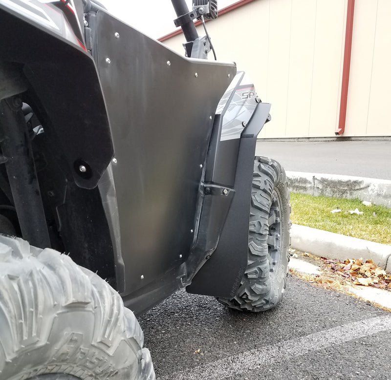 Load image into Gallery viewer, Polaris ACE 2014-2017 all models Mud Flaps / Fender Extensions, Front &amp; Rear

