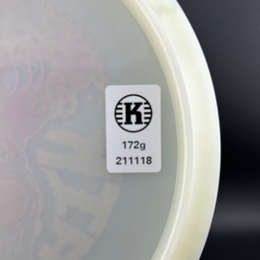 K1 Glow Kaxe - 2021 Run - RADioactive Man Stamp