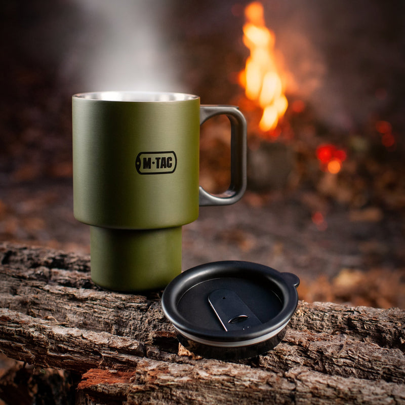 Load image into Gallery viewer, M-Tac Insulated Mug with Lid
