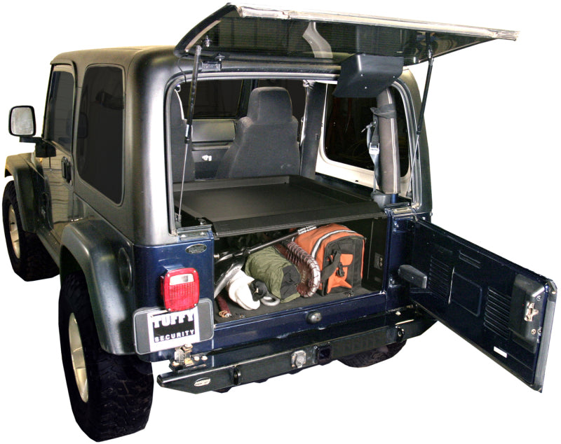 Load image into Gallery viewer, Tuffy Tj Lj &amp; Yj Security Deck Enclosure- 01 Blk
