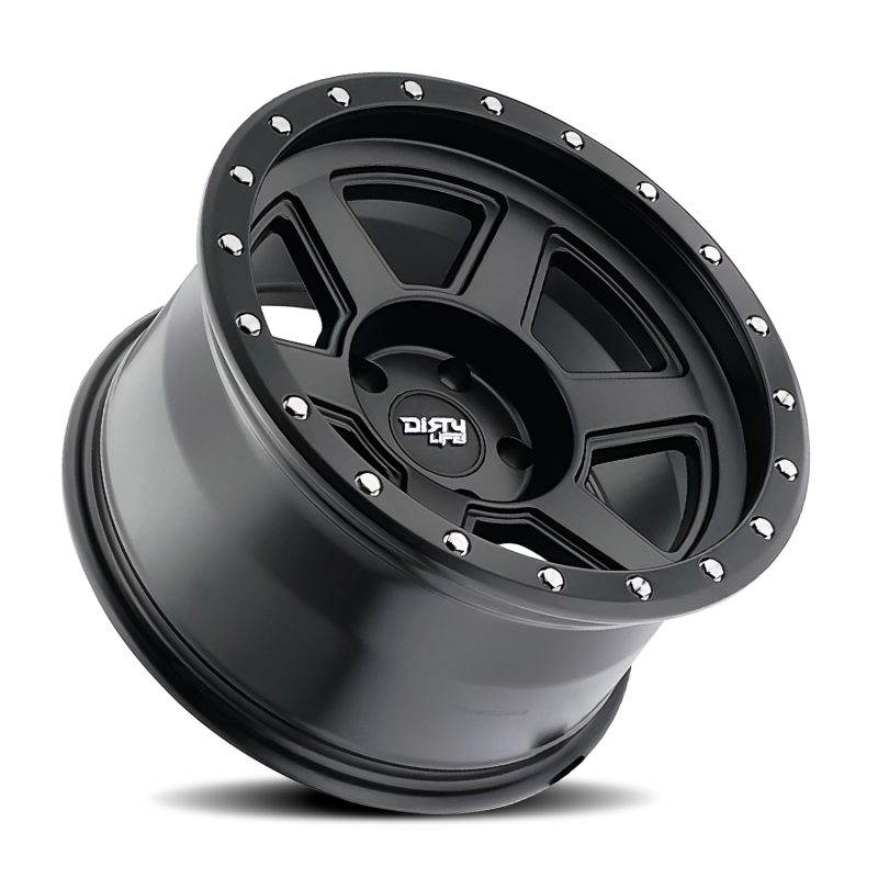 Load image into Gallery viewer, Dirty Life 9315 Compound 17x9 / 5x127 BP / -12mm Offset / 78.1mm Hub Matte Black Wheel
