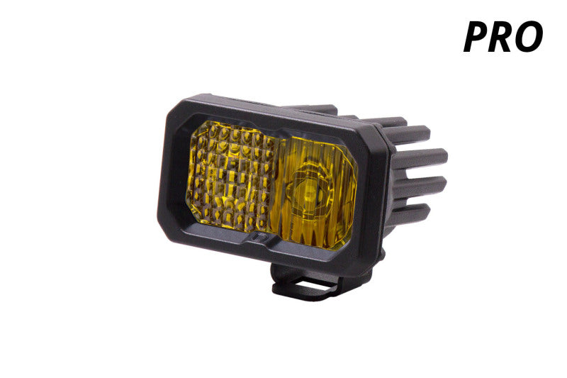 Load image into Gallery viewer, Diode Dynamics Stage Series 2 In LED Pod Pro - Yellow Fog Standard ABL Each
