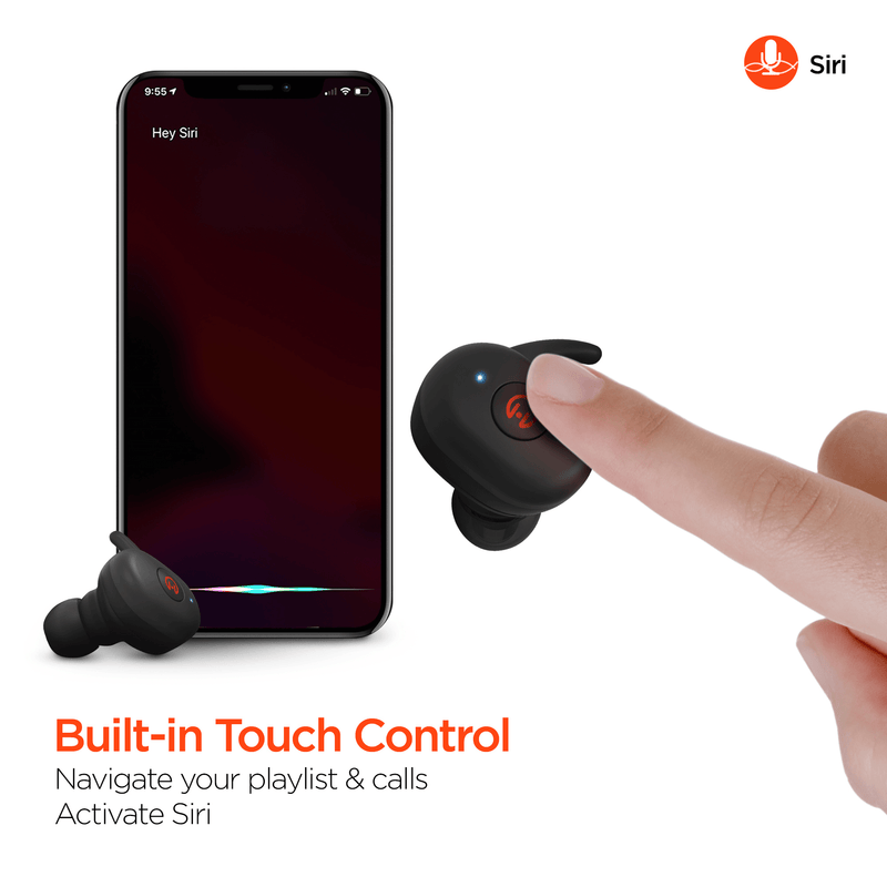 Load image into Gallery viewer, HyperGear Active True Wireless Earbuds with USB-C Connector
