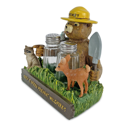 Salt and Pepper Shakers-Smokey Friends and Nature