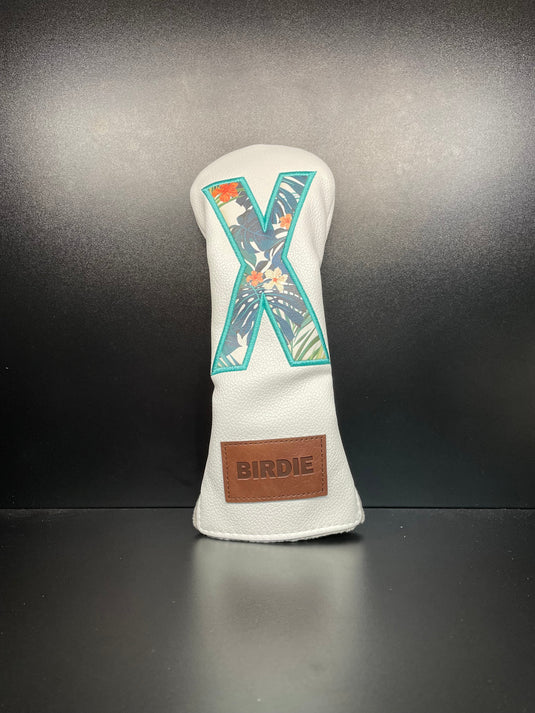 Tropical Floral Print Headcover 2.0