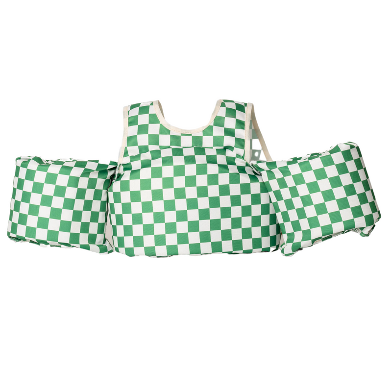 Load image into Gallery viewer, Green Checkered Kids Float
