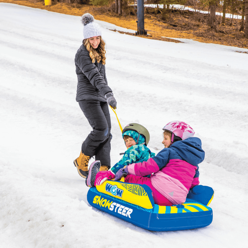 Load image into Gallery viewer, WOW Watersports SnowSteer Snow Sled
