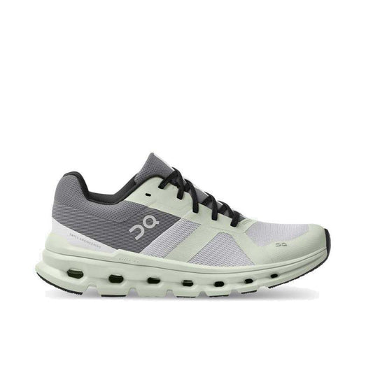 Women's On Cloudrunner, Frost/Aloe, 11 B Medium - Skoutley Outdoors LLC