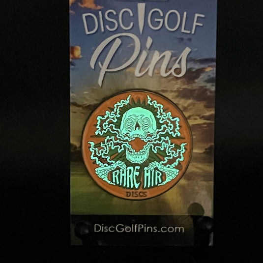 RAD Skull Pin - Glow!