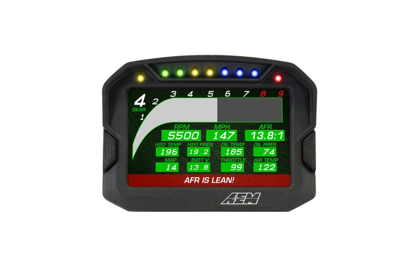 Load image into Gallery viewer, AEM CD-5L Carbon Logging Digital Dash Display 30-5601
