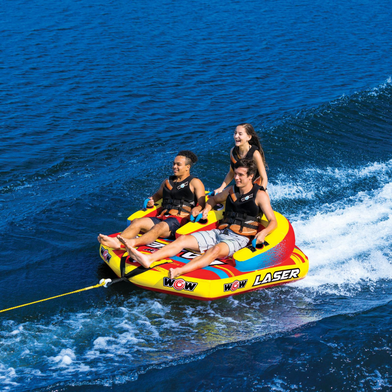 Load image into Gallery viewer, WOW Watersports Laser 3-Person Towable
