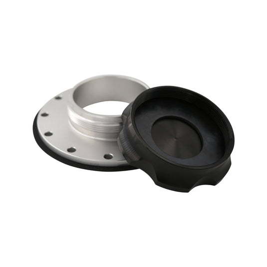Aeromotive Fillcap - Screw-On - 3in - Flanged - 6-Bolt - Black 18730