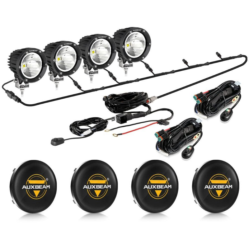 Load image into Gallery viewer, C4 Series | 4 Inch 100W Spot Round LED Pods White LED Driving Lights
