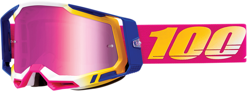 Load image into Gallery viewer, 100% Racecraft 2 Goggles - Mission - Pink Mirror 50010-00012
