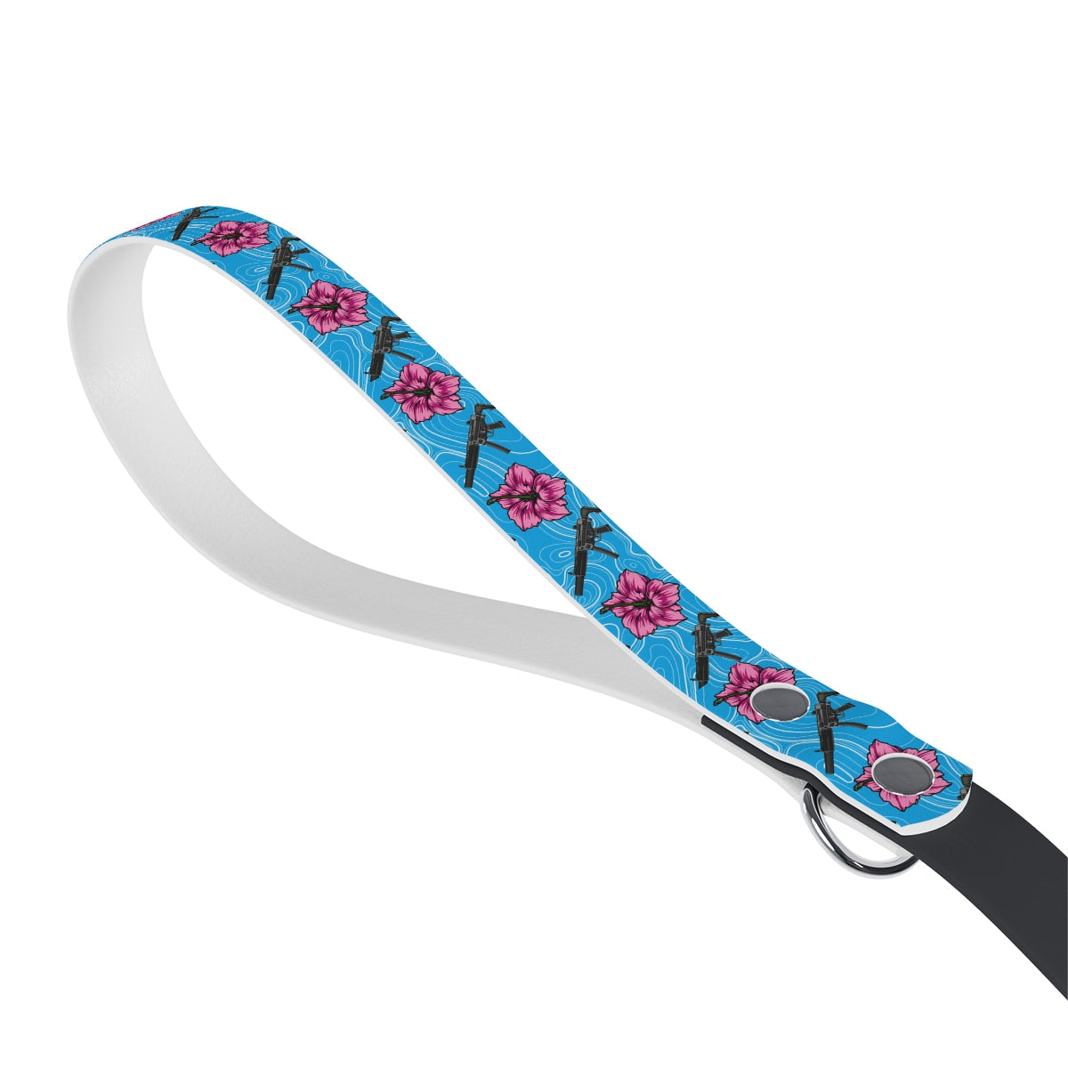 Rad Palm High Capacity Hibiscus Dog Leash